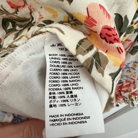 Faithfull the Brand floral linen top - Picture 7 of 11